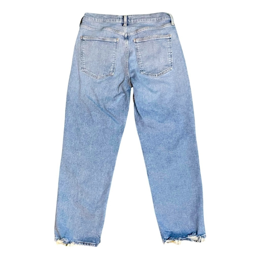 AGOLDE Kye Mid Rise Straight Leg Distressed Hem Medium
Blue Denim Jean Size 29 - Picture 4 of 11